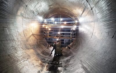 Flood Tunnel Cavitation Repair at Fort Randall Dam