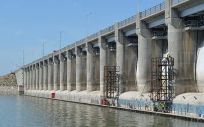 Harlan County Dam Stoplogs